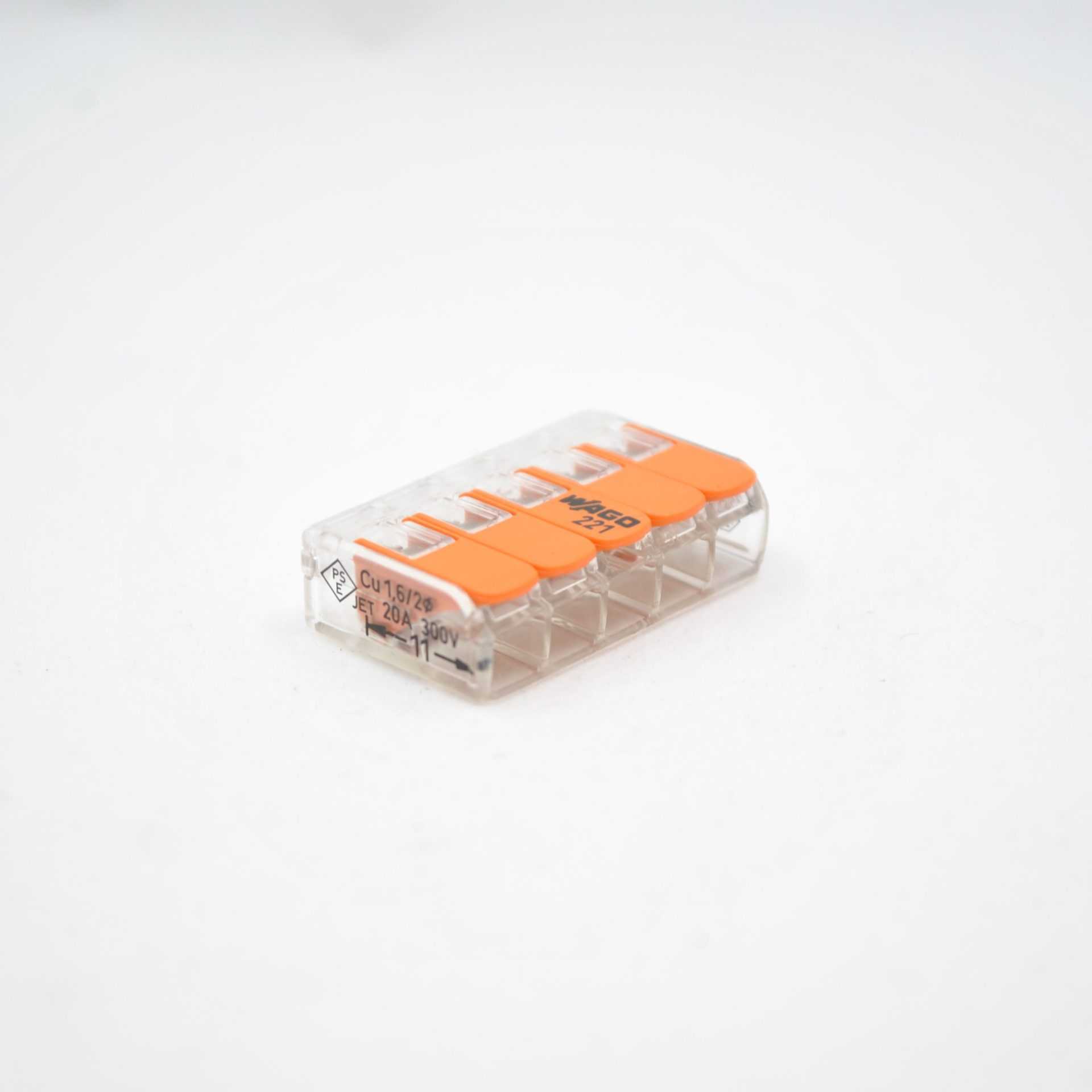 Wago Klemmen 4mm² 5 polig