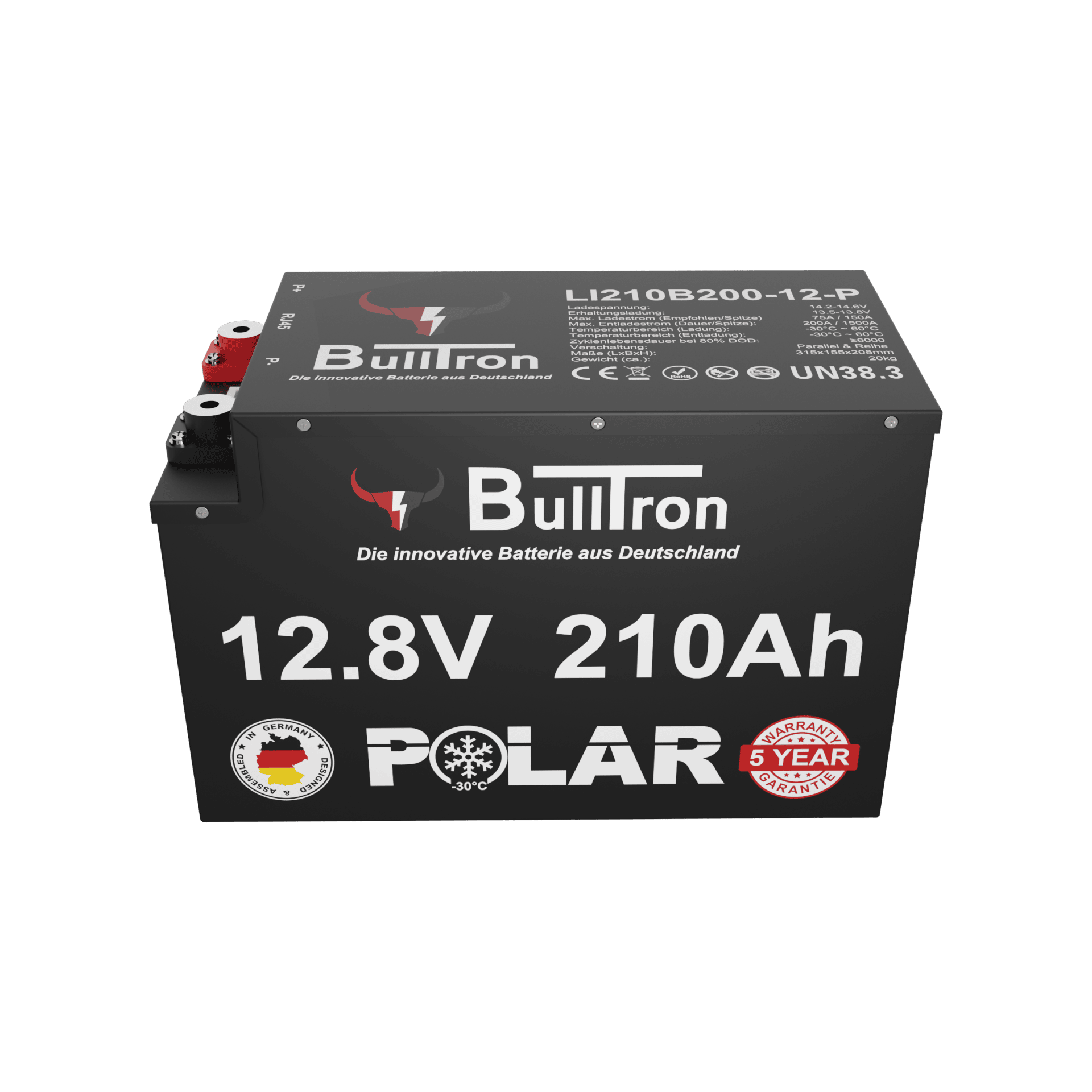 210Ah 12V front top 1