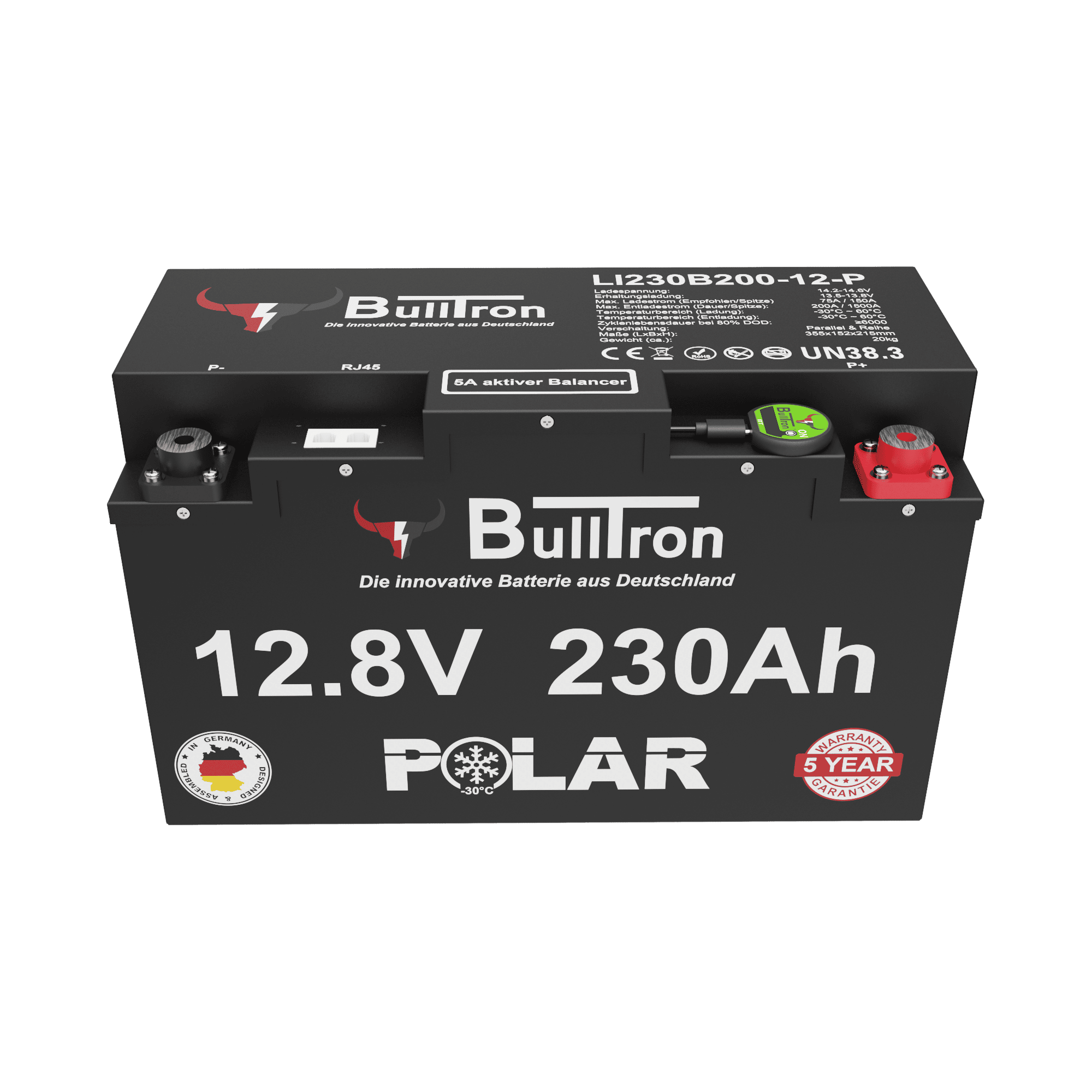 230Ah 12V front top 1