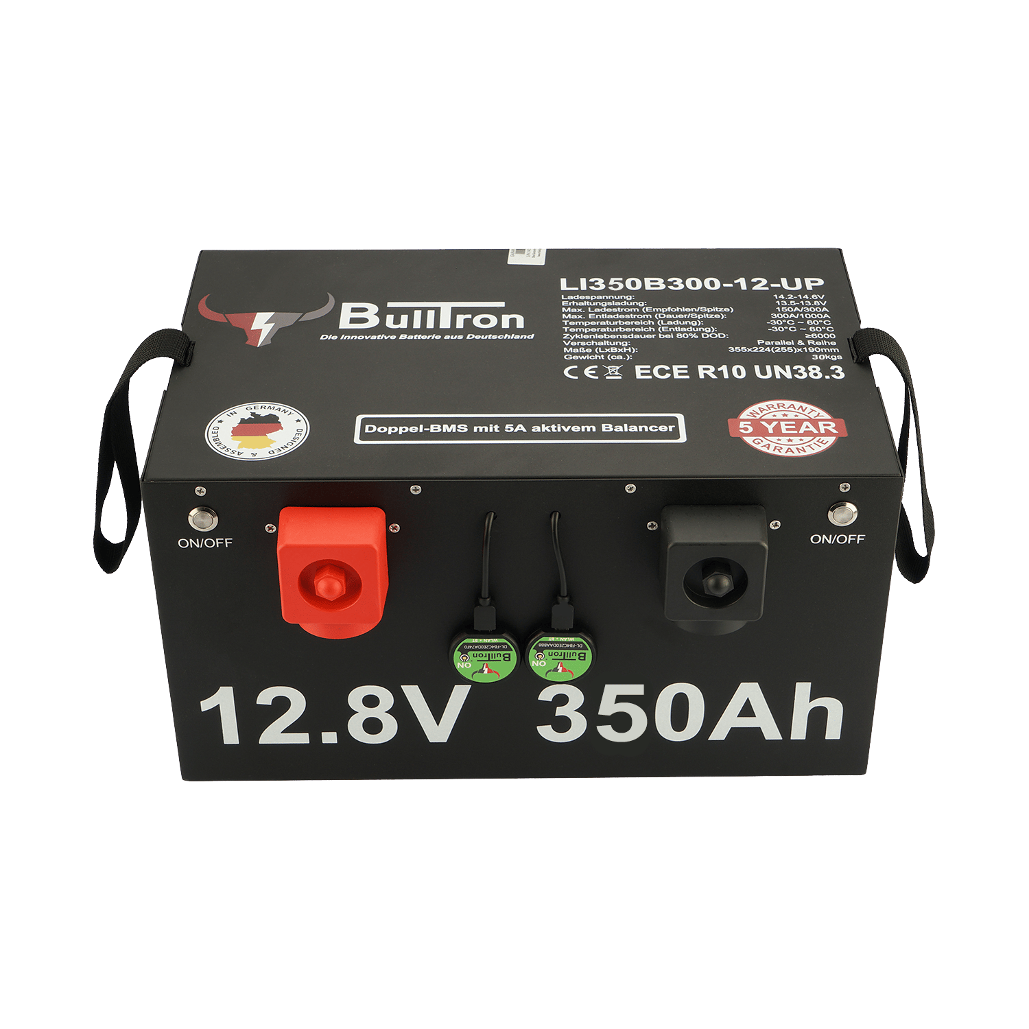 350Ah 12V front top