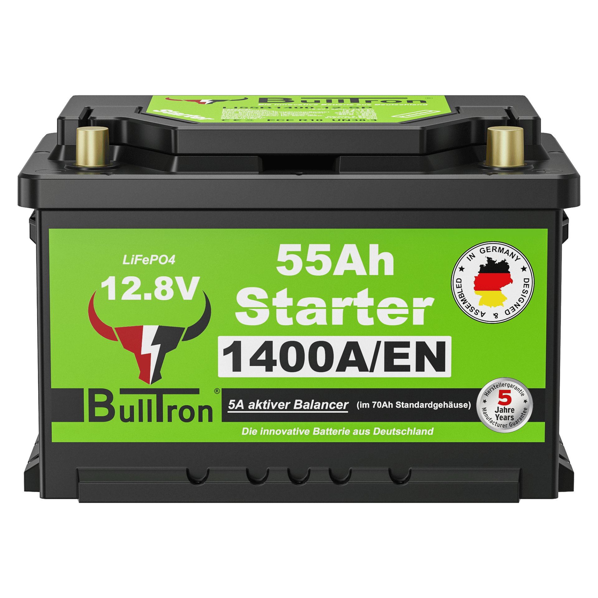 55Ah Starter front top