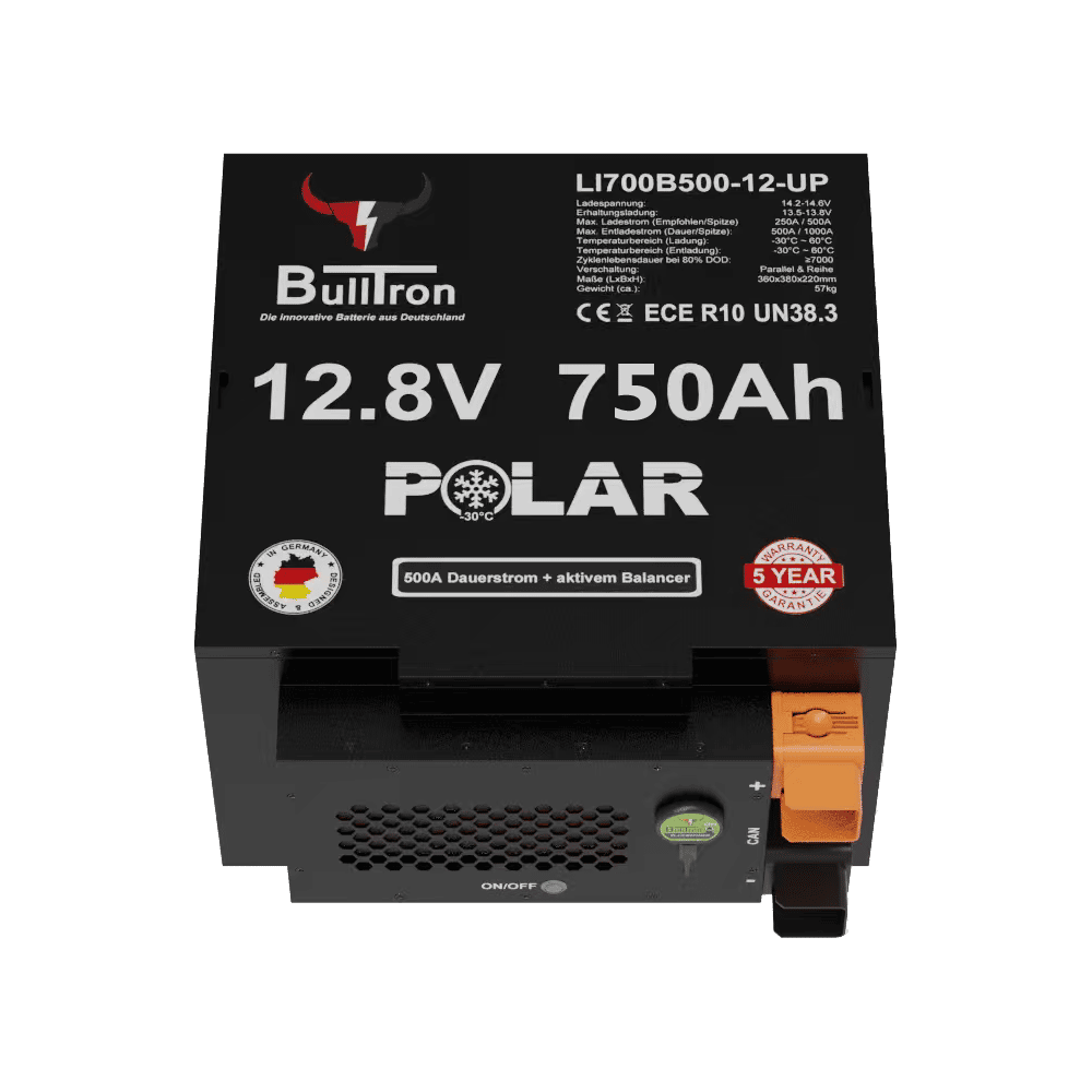 750Ah 12V top front