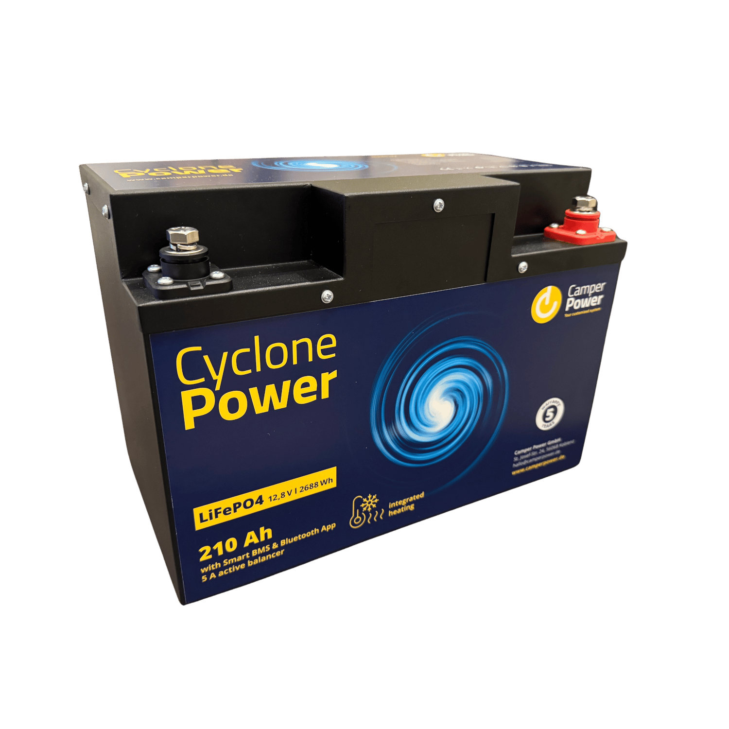 CyclonePower 210Ah top