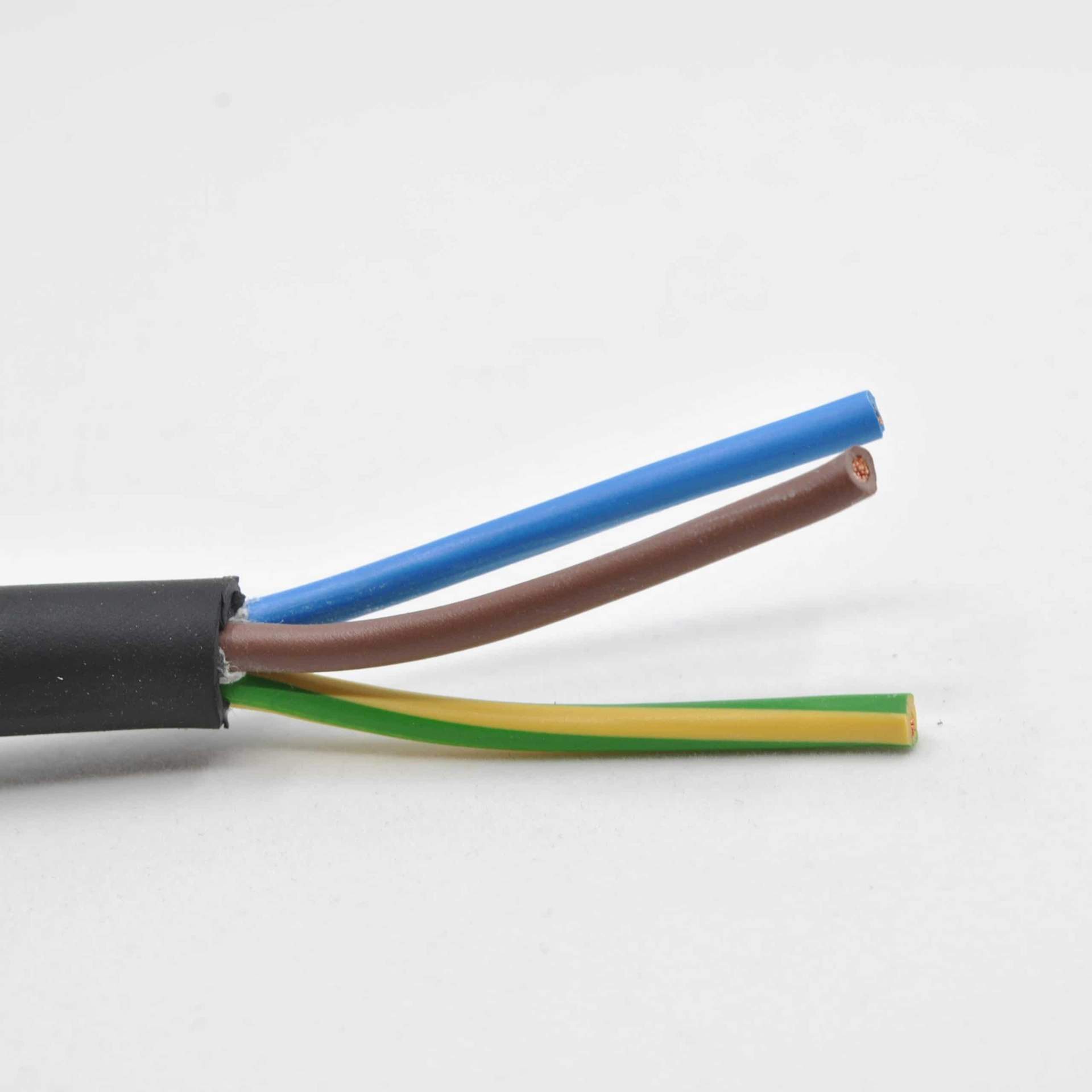 Gummikabel 3×1,5 mm² Meterware