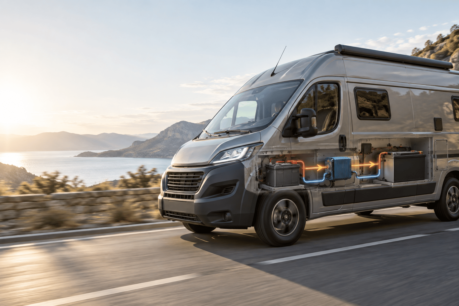 Ladebooster im Camper: Batterie während der Fahrt laden (Grundlagen)