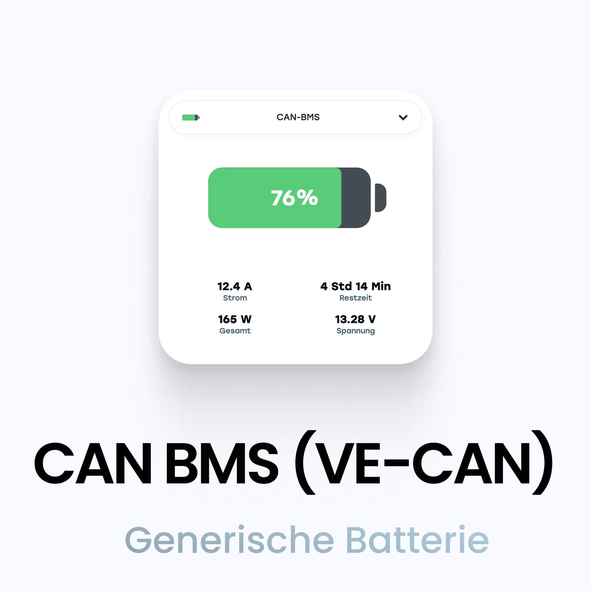 Revotion VE.CAN Batterieintegration CAN-BMS – Bild 2
