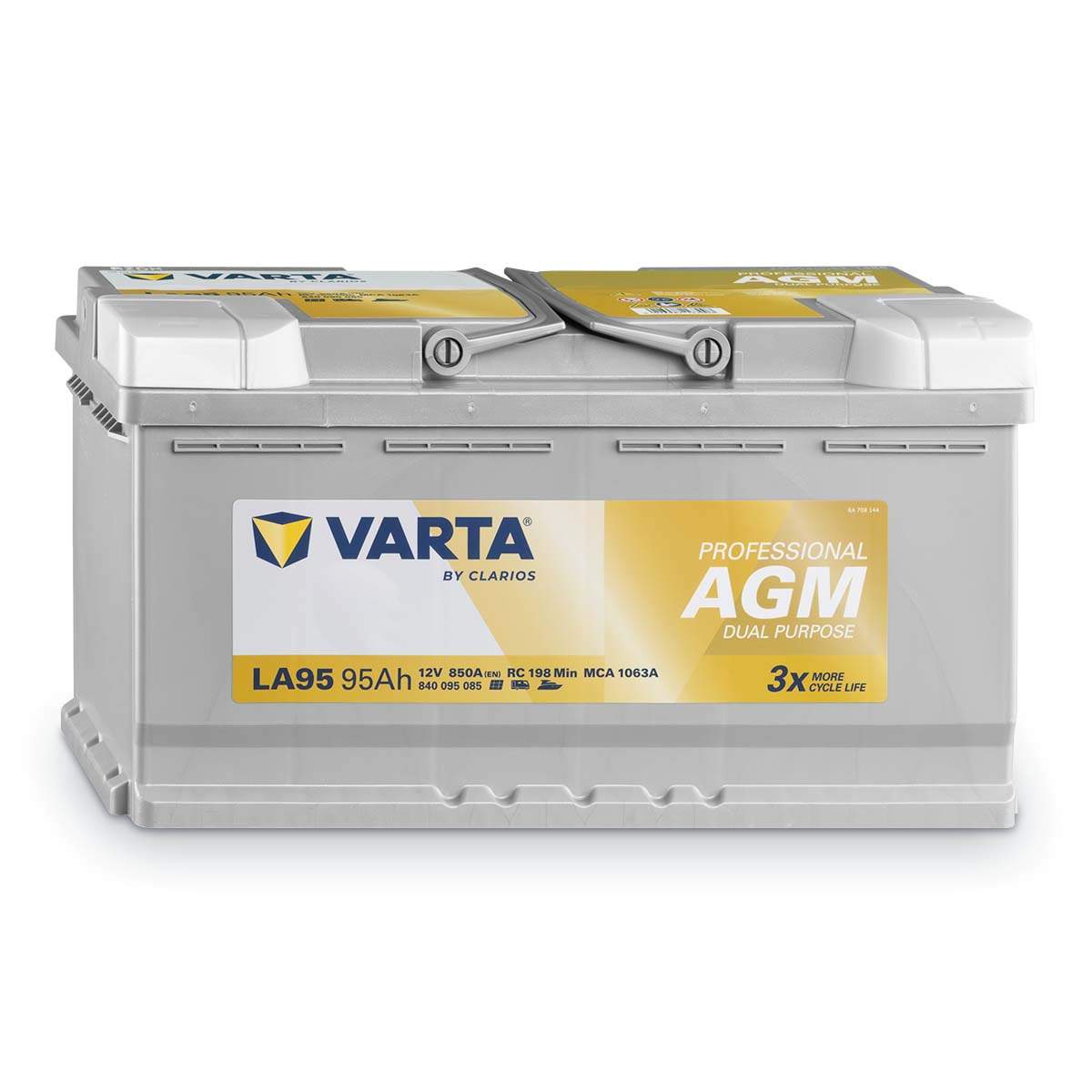 varta la95 professional agm batterie 12v 95ah 16901 01 jpg