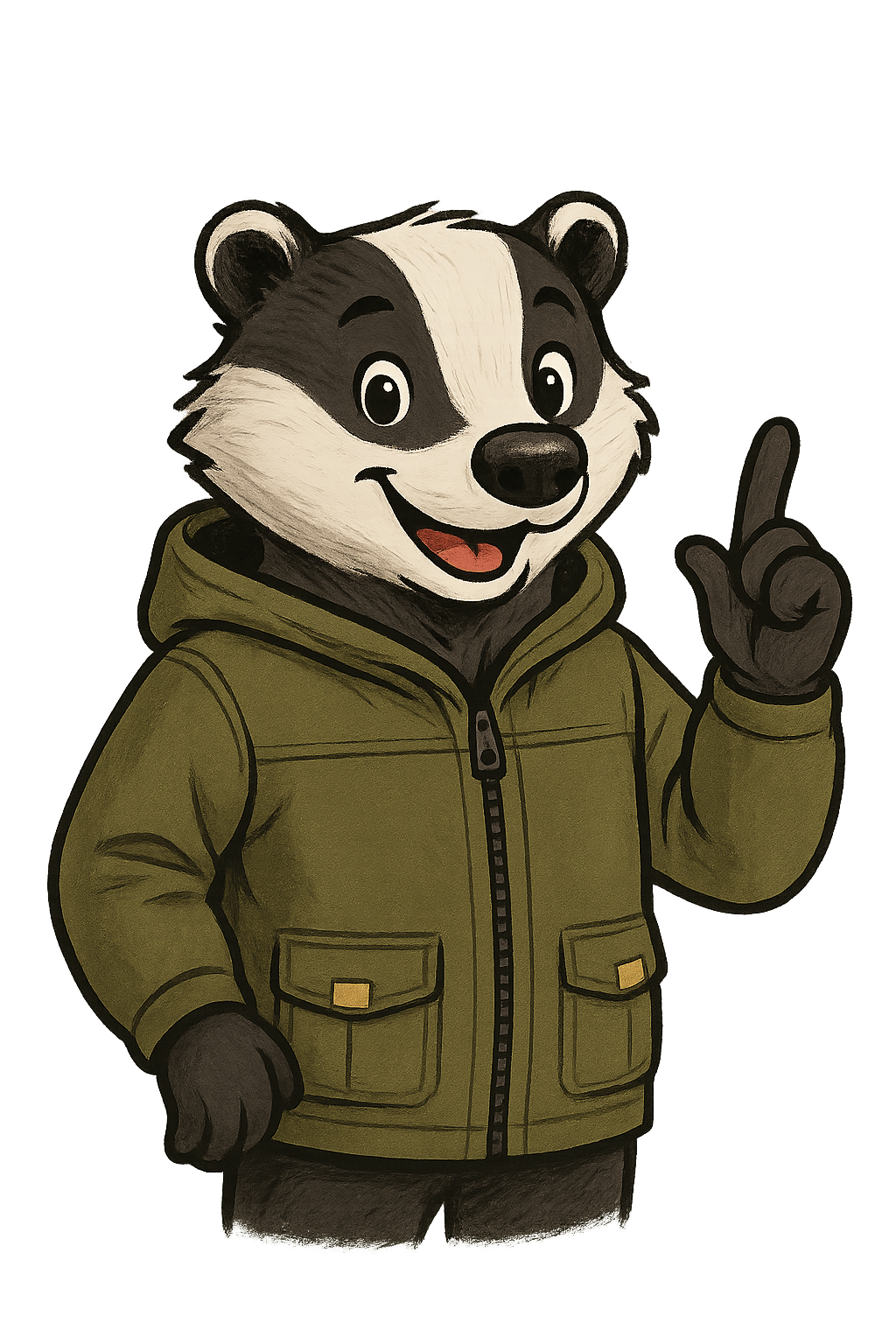 Dex, das CamperPower-Maskottchen