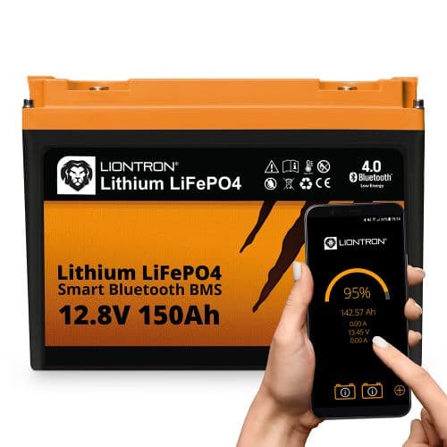LIONTRON LiFePO4 12,8V 150Ah LX Arctic BMS mit Bluetooth