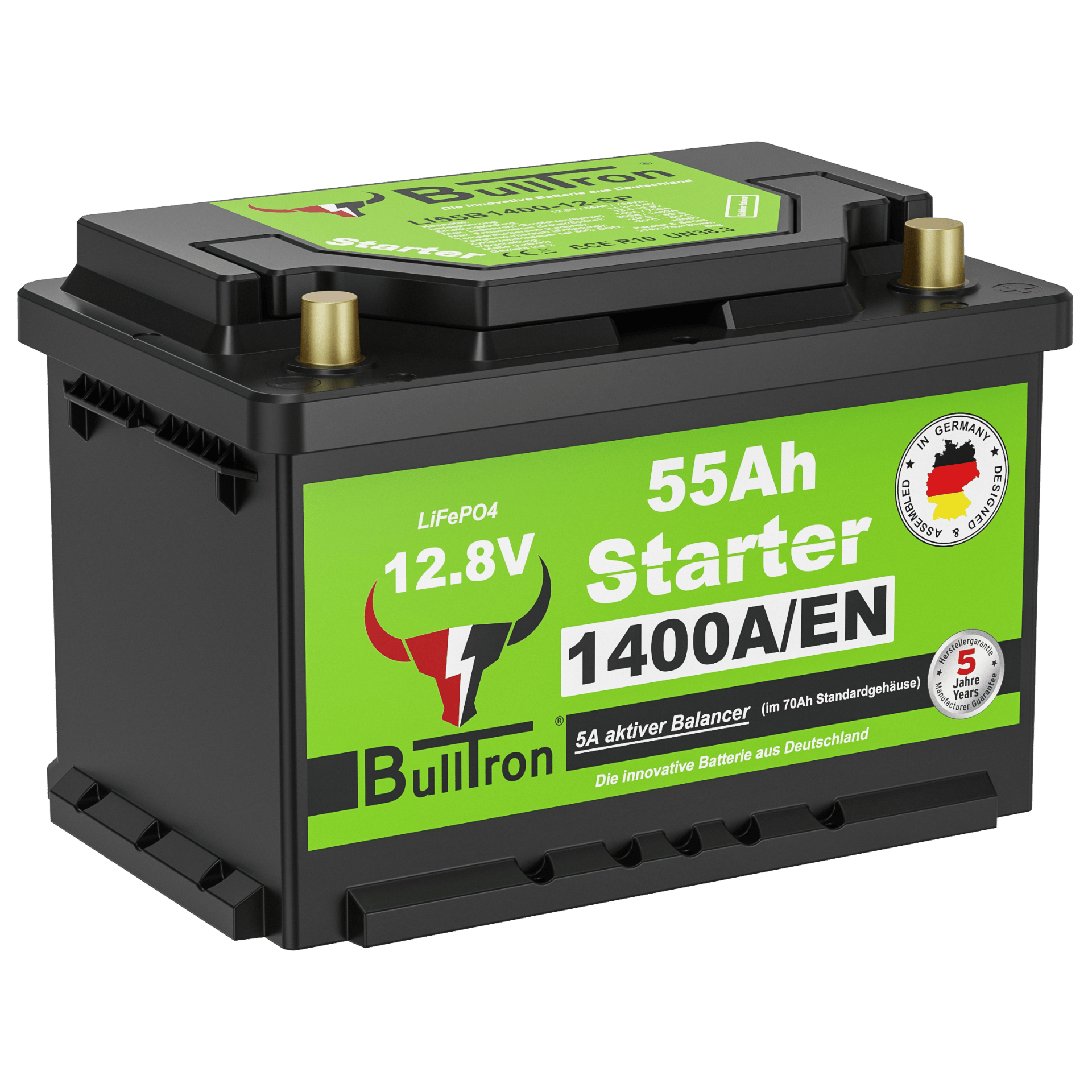55Ah Bulltron Polar Starter L5 LiFePO4 12.8V Akku