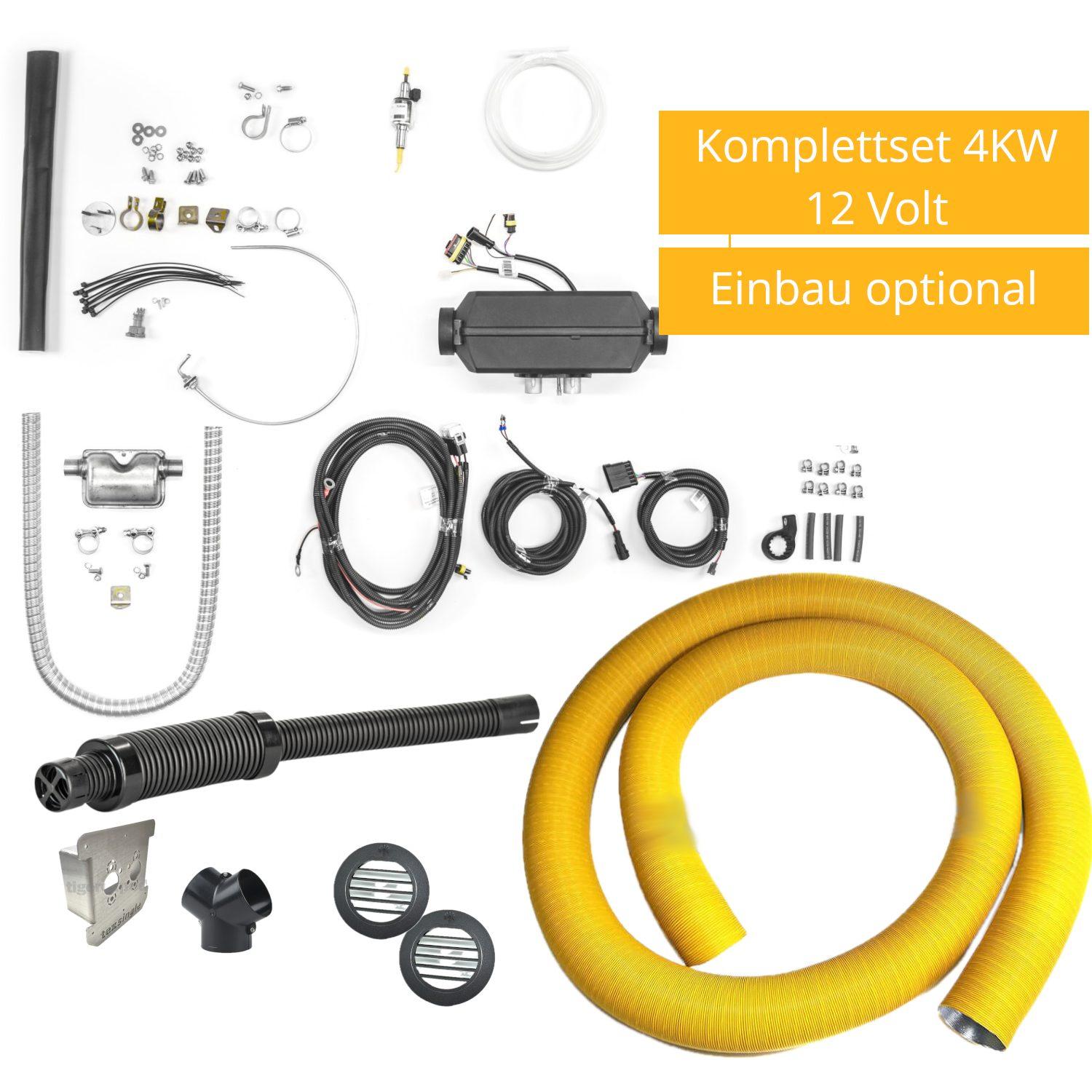 Air 4D CamperHeat 12V: Planar 4kW Diesel-Luftheizung