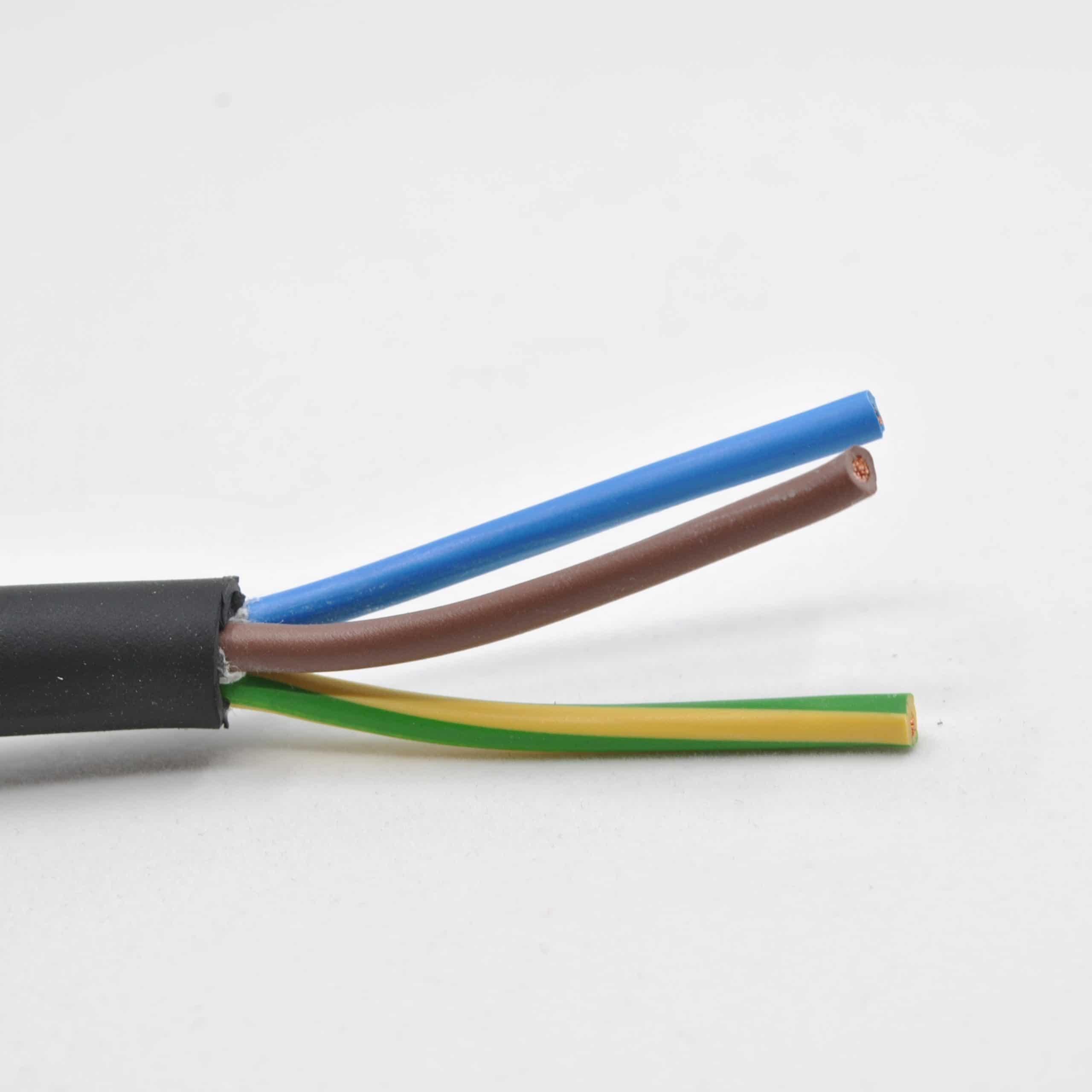 Gummikabel 3×1,5 mm² Meterware