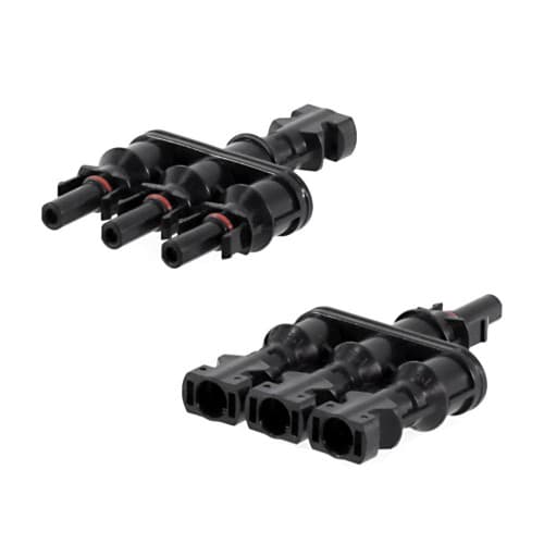 3-fach PV-Stecker Abzweigbuchsen Solarstecker