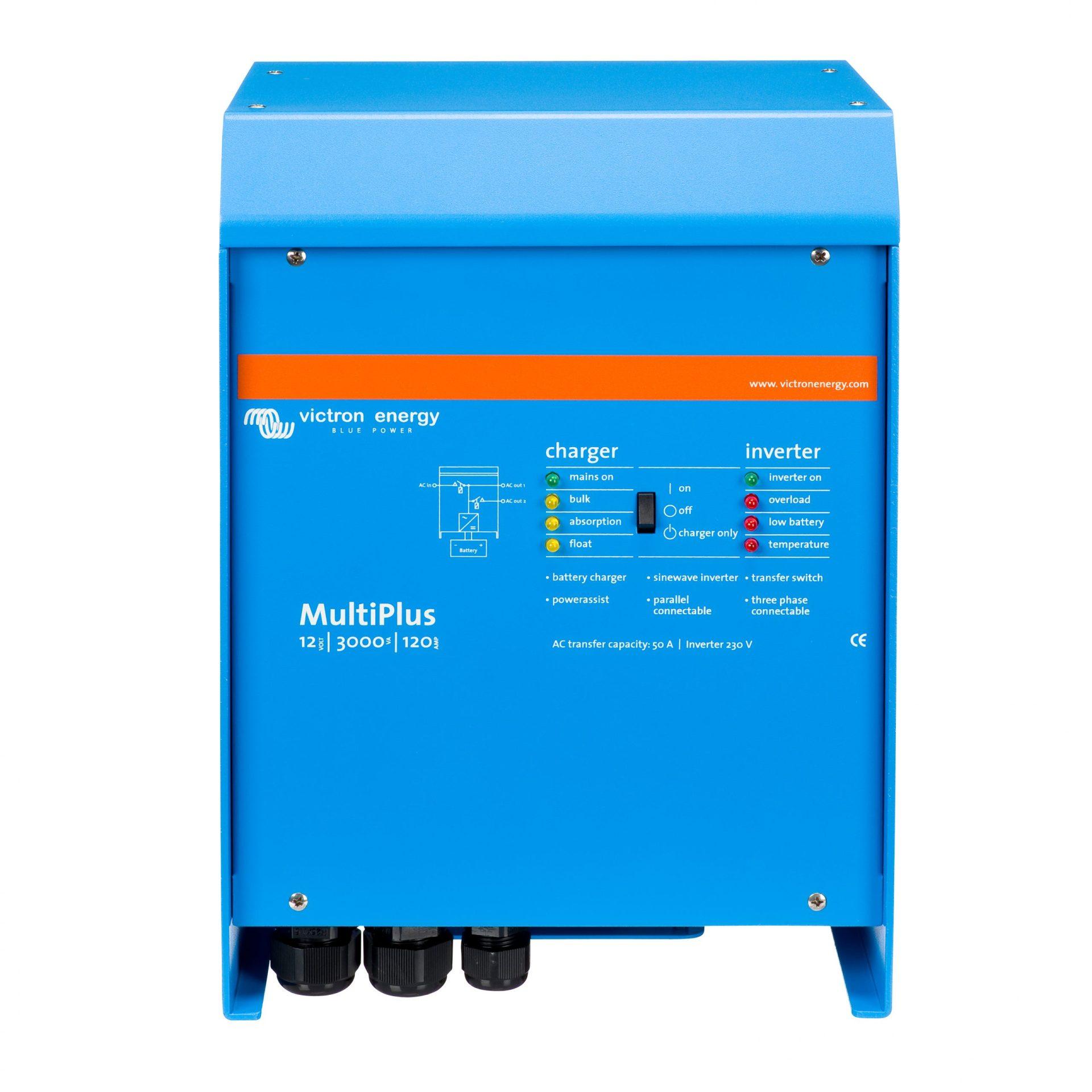 Victron MultiPlus 12/3000/120-16 12V 230V 2400W 6000W Wechselrichter 120A Ladegerät