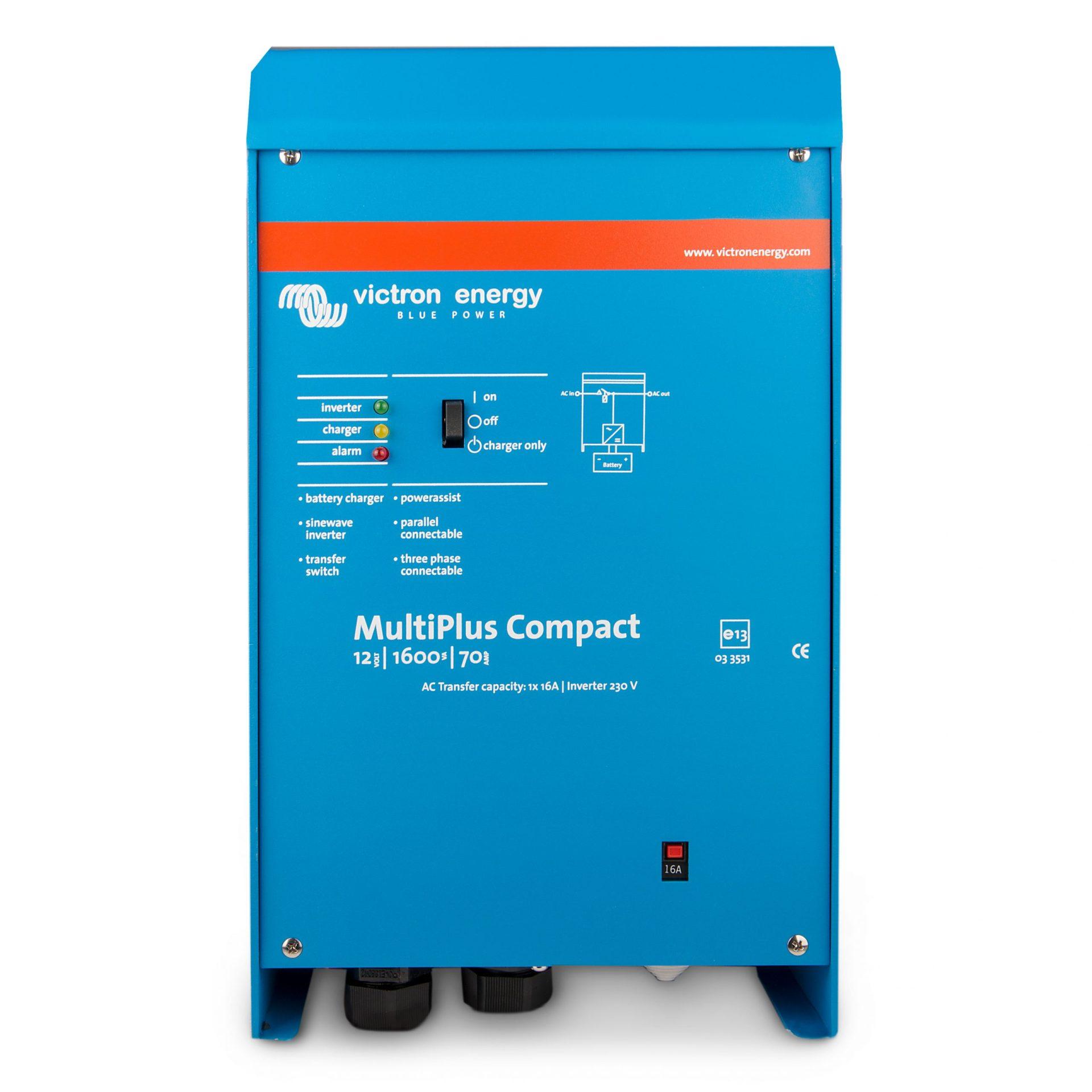 Victron MultiPlus C 12/1600/70-16 12V 230V 1300W 3000W Wechselrichter 70A Ladegerät