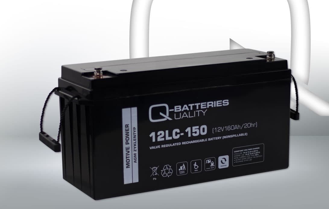 AGM Versorgungsbatterie Deep Cycle 160Ah