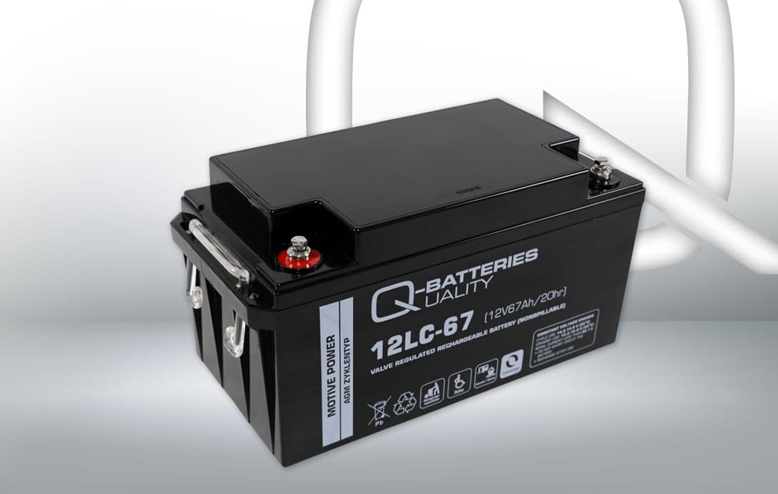 AGM Versorgungsbatterie Deep Cycle 67Ah