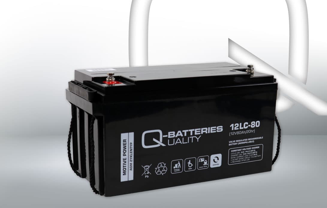 AGM Versorgungsbatterie Deep Cycle 80Ah