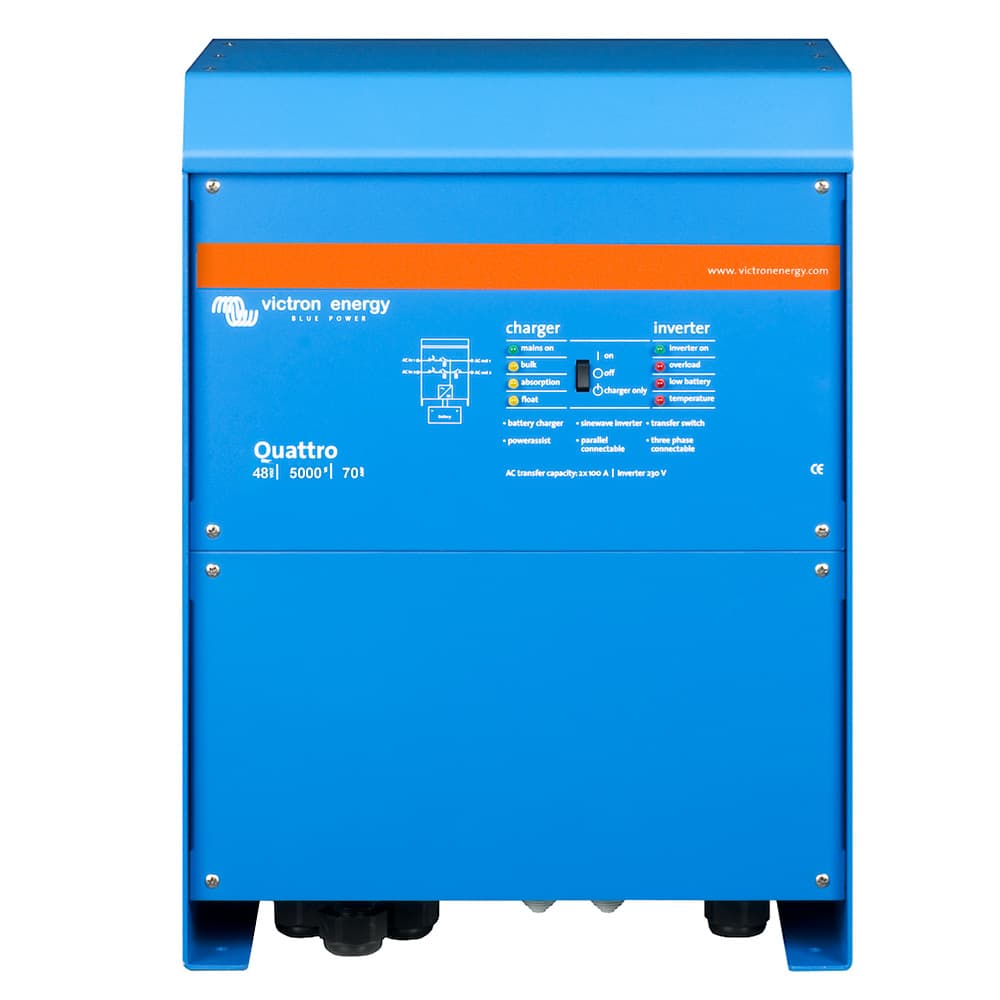 Victron Quattro 48/5000/70-100 48V 230V 4000W Sinus Wandler 70A Batterielader