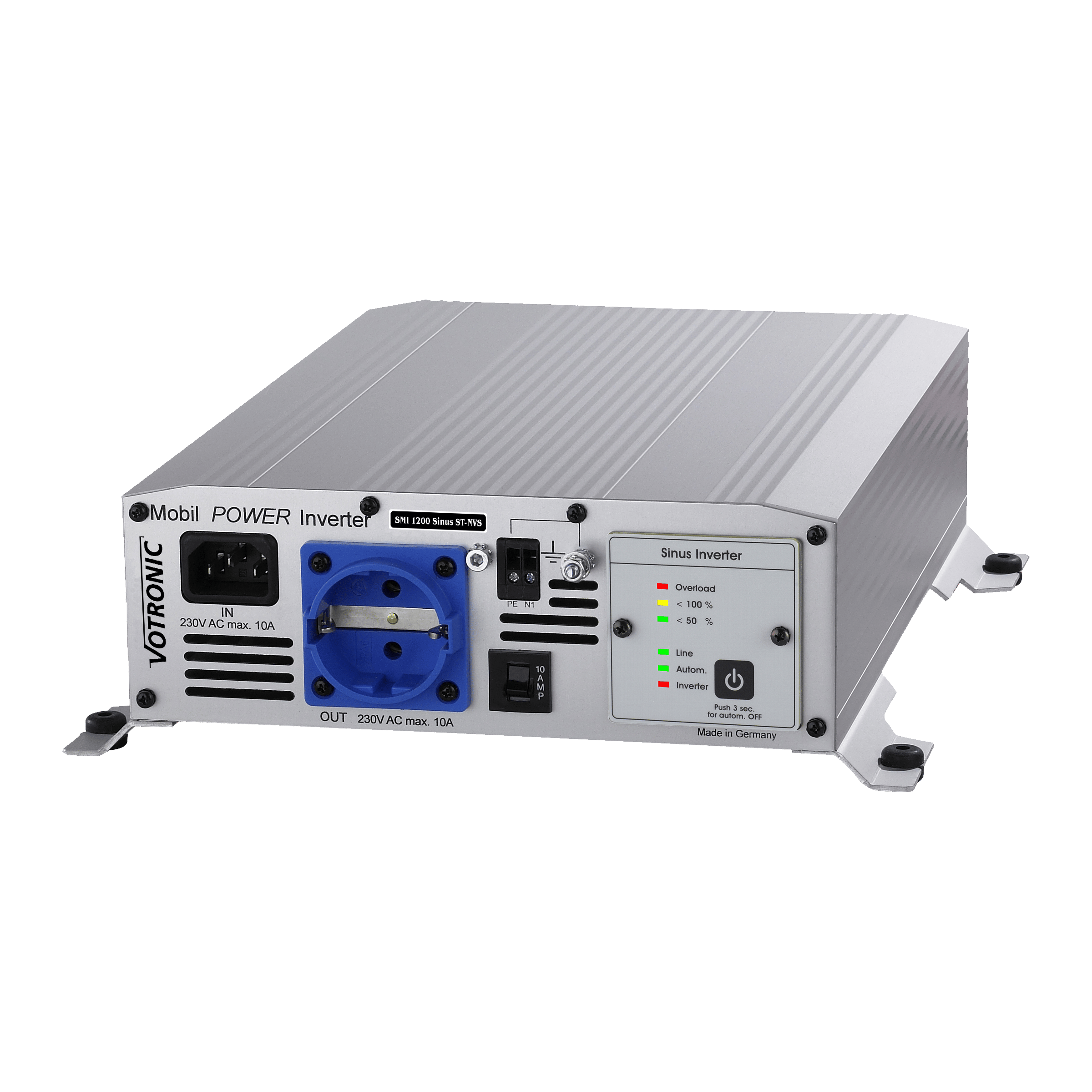 MobilPOWER Inverter SMI 1200 Sinus ST-NVS rein Sinus Spannungswandler