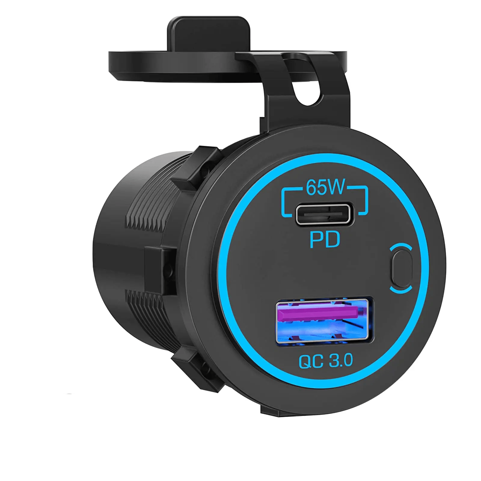 USB C Ladebuchse mit PD Type 65 Watt