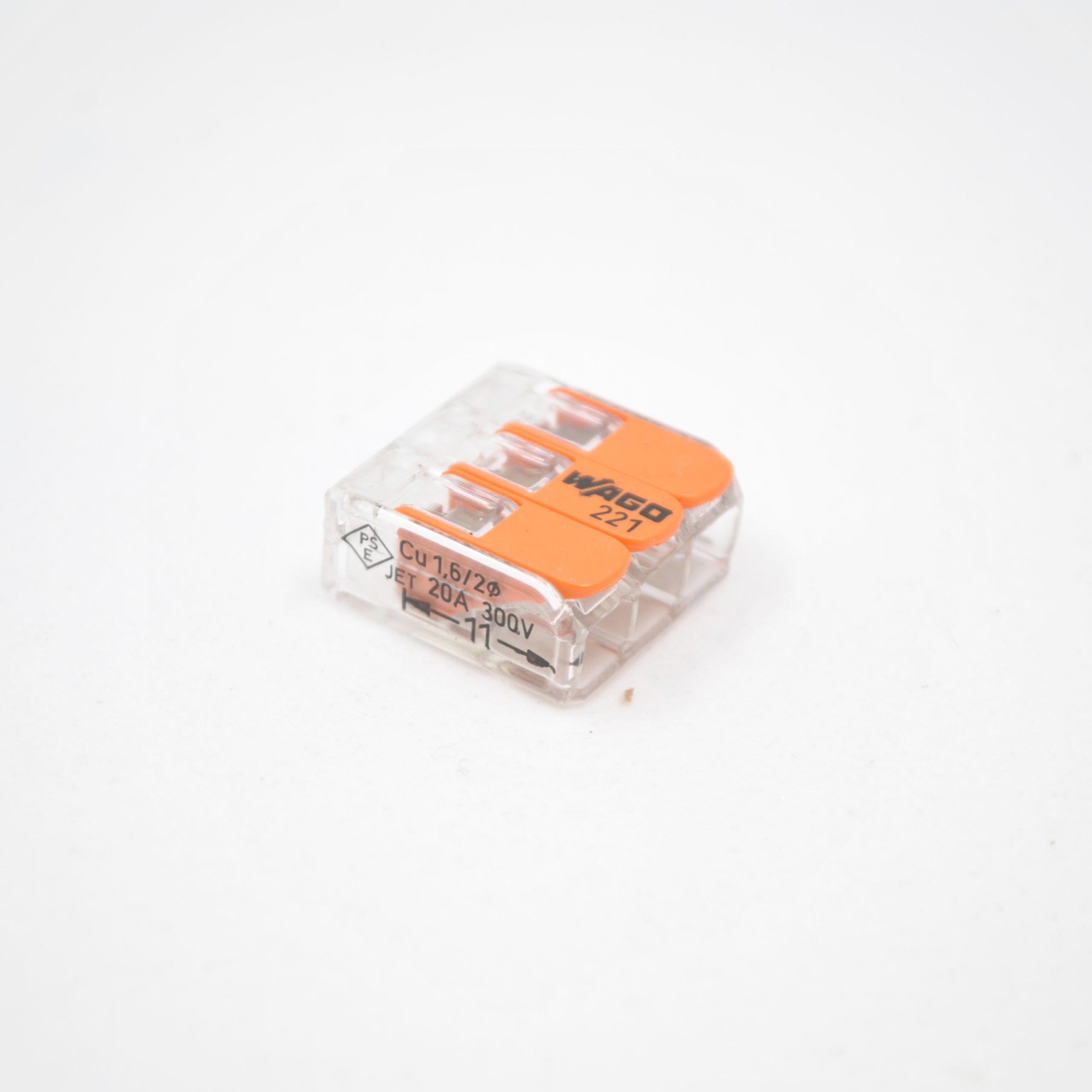 Verbindungsklemmen 0,1-4mm² 3polig