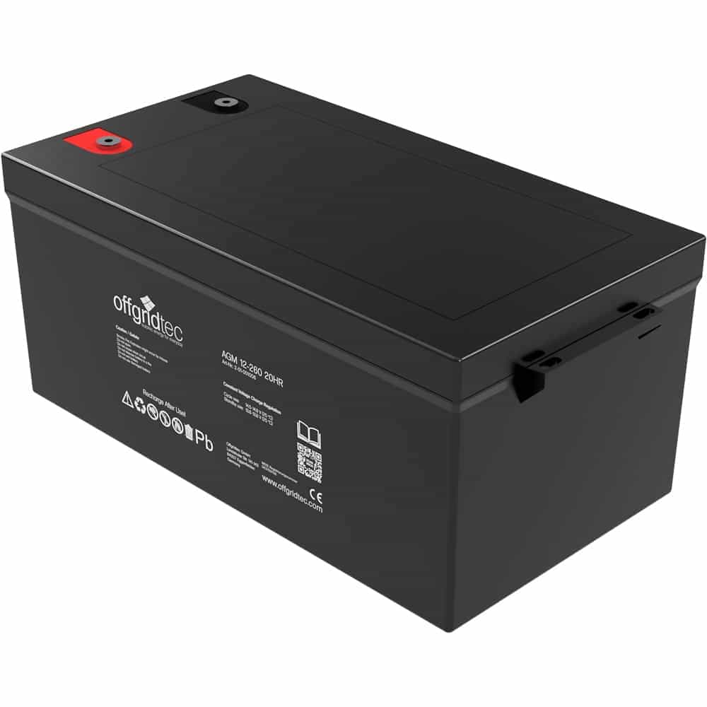 AGM Versorgungsbatterie 260Ah