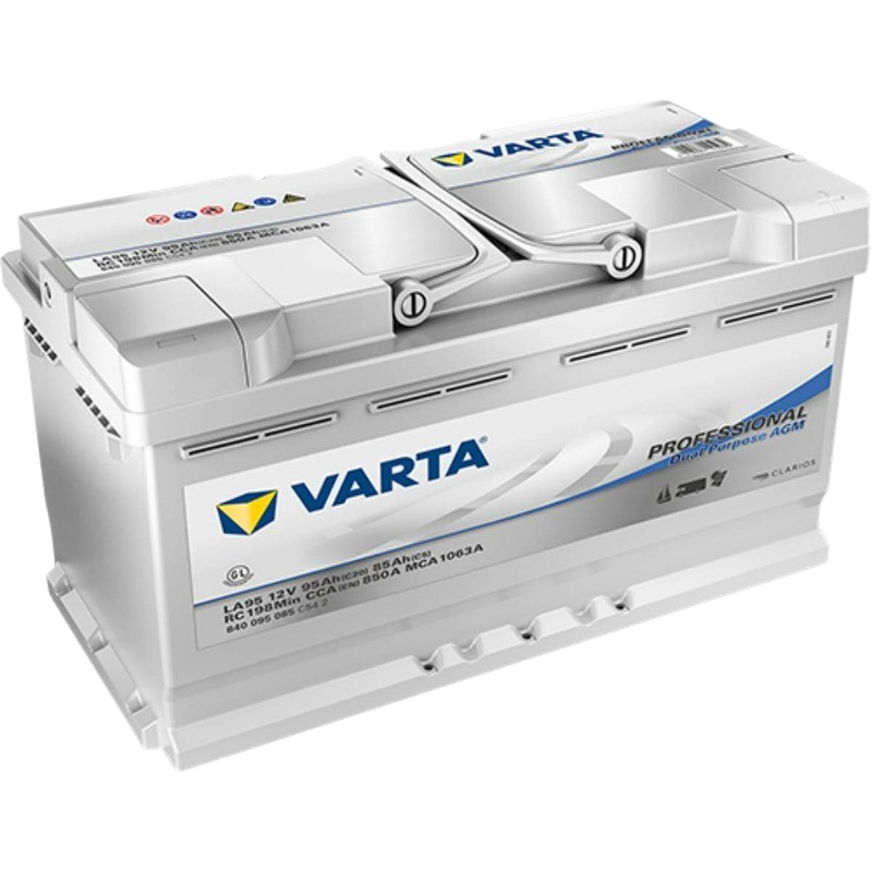 Batterieklemmen mit Sicherung 30A für Varta Batterien