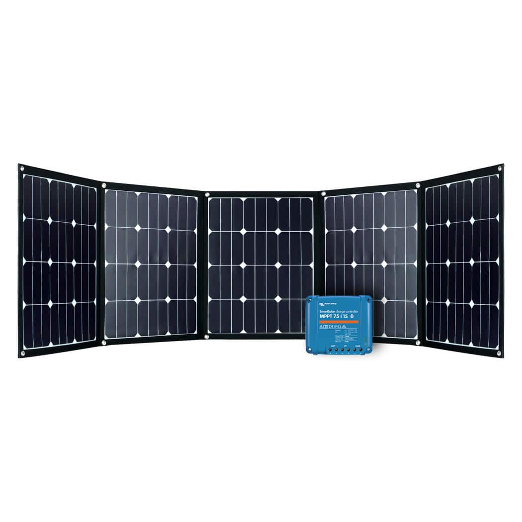 Solar-Set 200W Solaranlage 200 Wp inkl. Akku, inkl. Anschlusskabel, inkl.  Laderegler, inkl. Wechselrichter versandkostenfrei