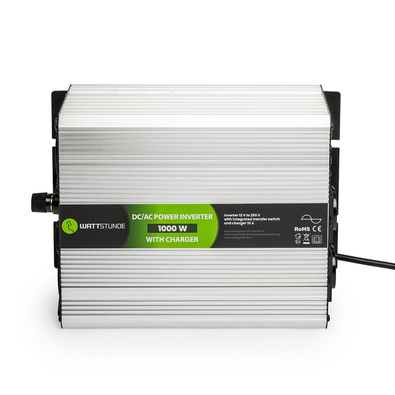 Sinus Power Inverter mit Netzvorrangschaltung - 1000 bis 2000 Watt, Sinus-Wechselrichter 12V, Elektrik für Wohnmobile, Batterien, Camping-Shop
