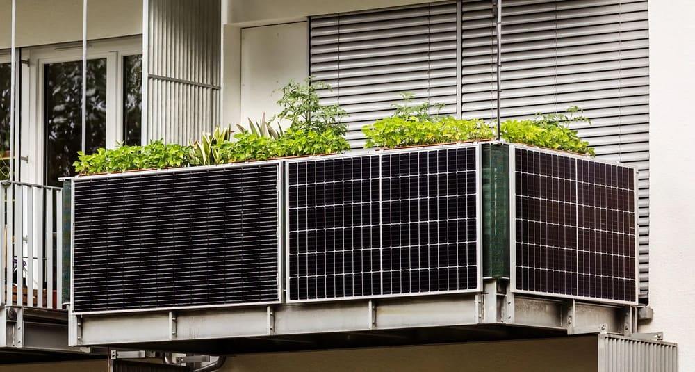 Balkonkraftwerk kaufen - Solarpanels für die Wohnung