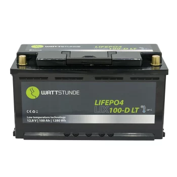 wattstunde lithium 12v 100ah lifepo4 batterie lix12 100d lt din