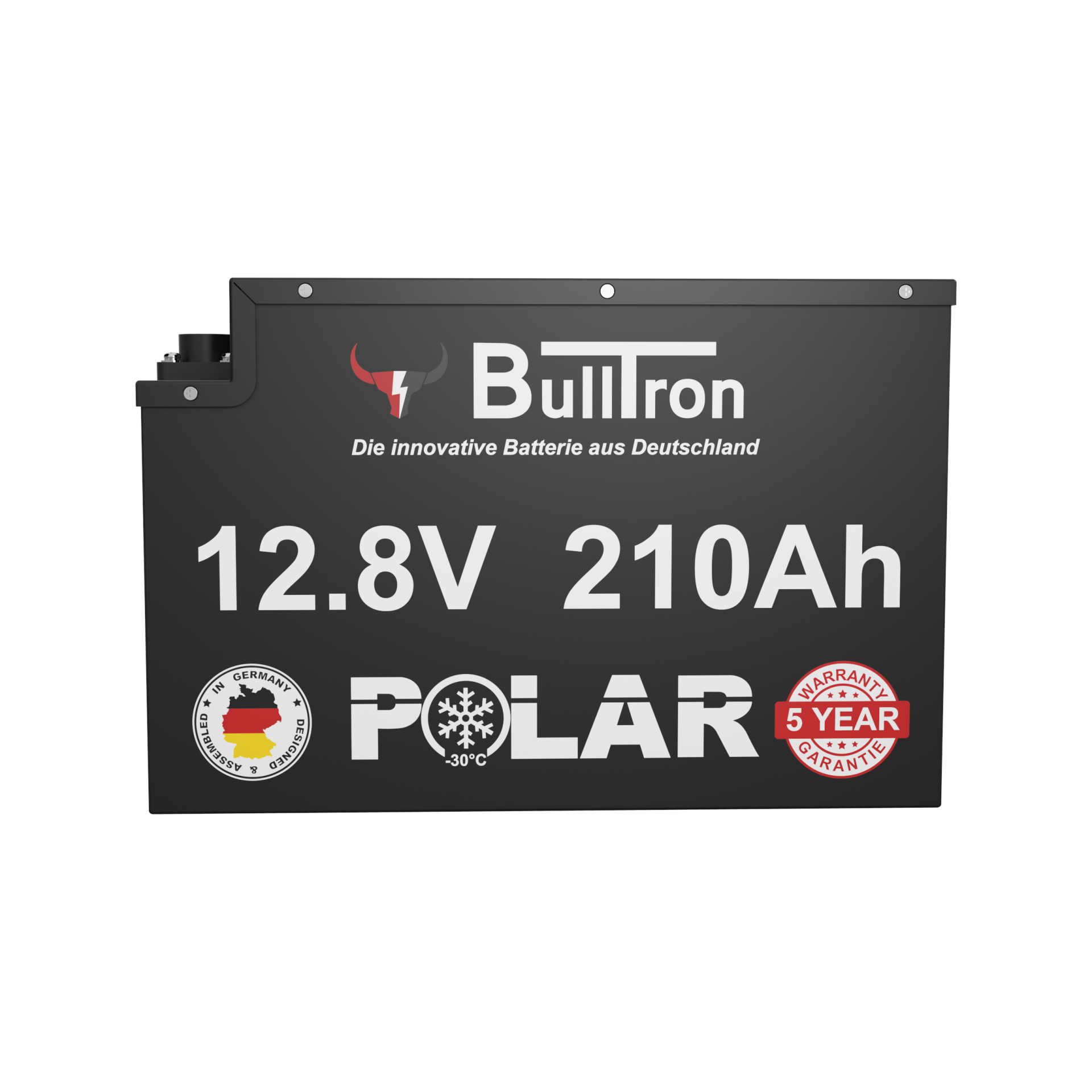 BullTron 210Ah Polar LiFePO4 12.8V Akku mit Smart BMS, Bluetooth App und  Heizung hier kaufen - CamperPower