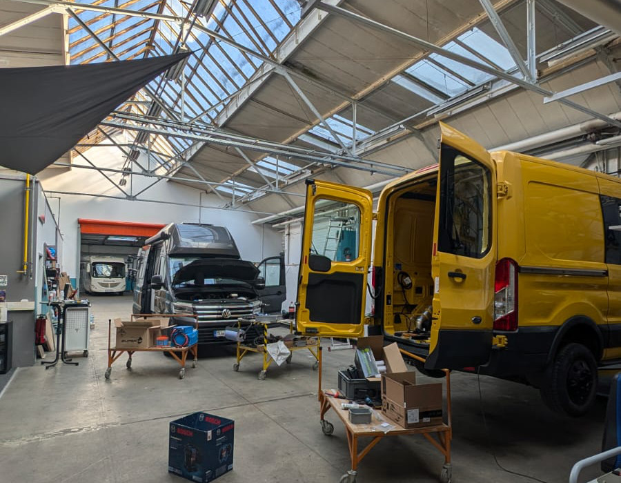 Camper ausbauen service